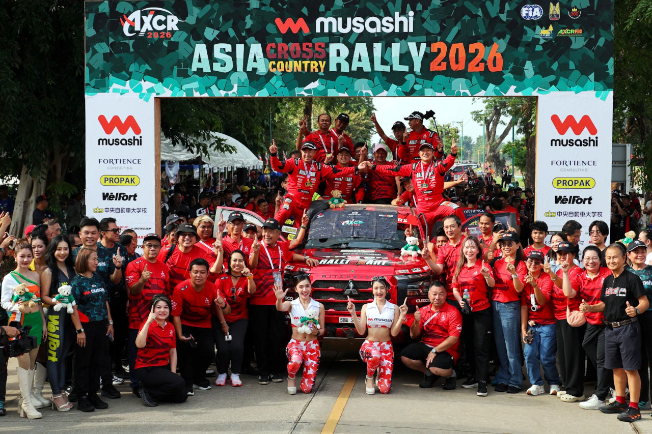 横浜ゴムの『ジオランダー』装着車がアジアクロスカントリーラリーで2年連続の総合優勝を達成