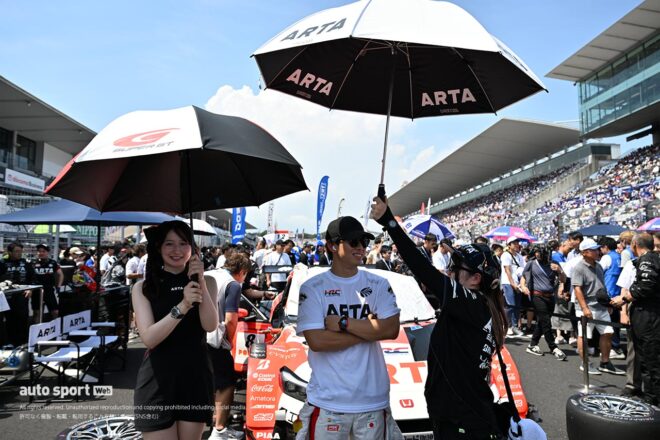 真夏のスーパーGTでARTAを支えた放射冷却素材『SPACECOOL』。ドライバーやレースアンバサダーも愛用