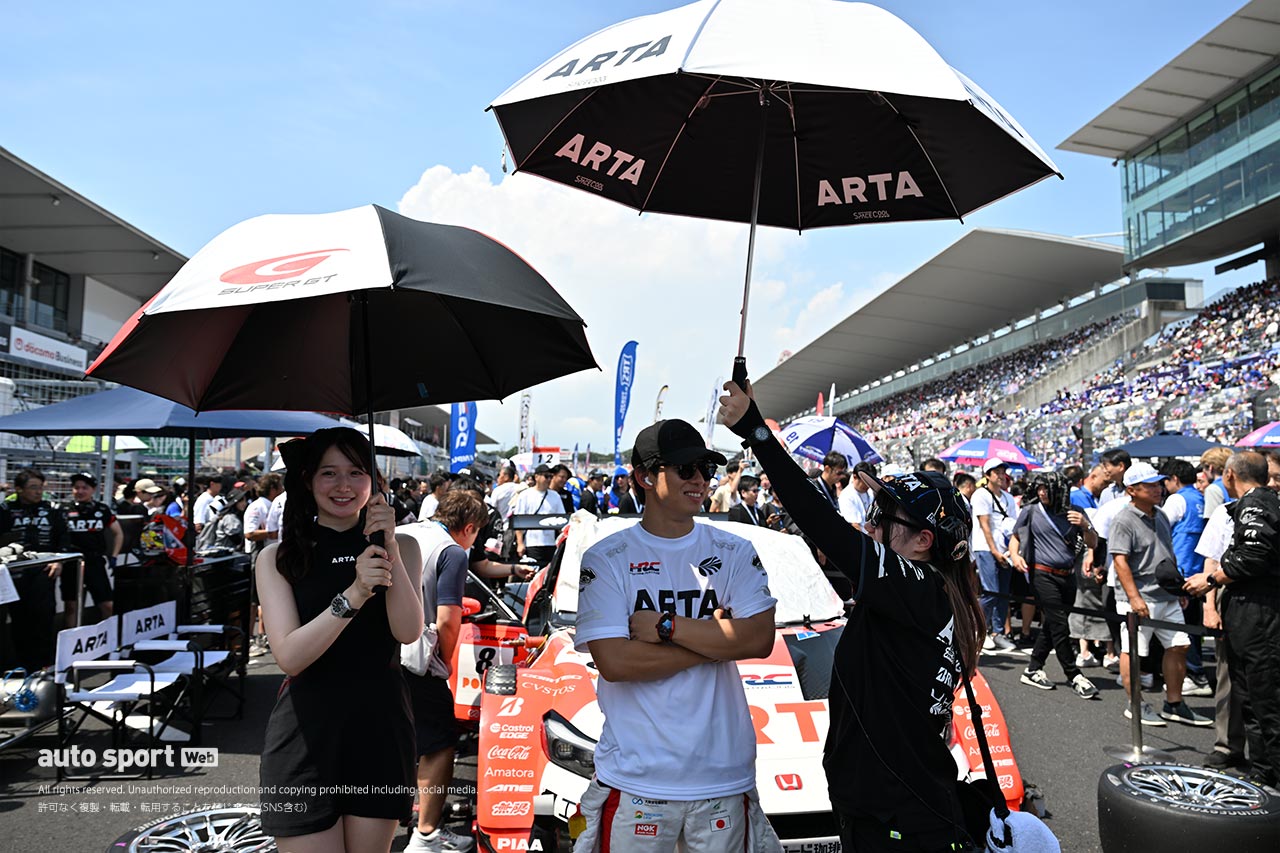 真夏のスーパーGTでARTAを支えた放射冷却素材『SPACECOOL』。ドライバーやレースアンバサダーも愛用