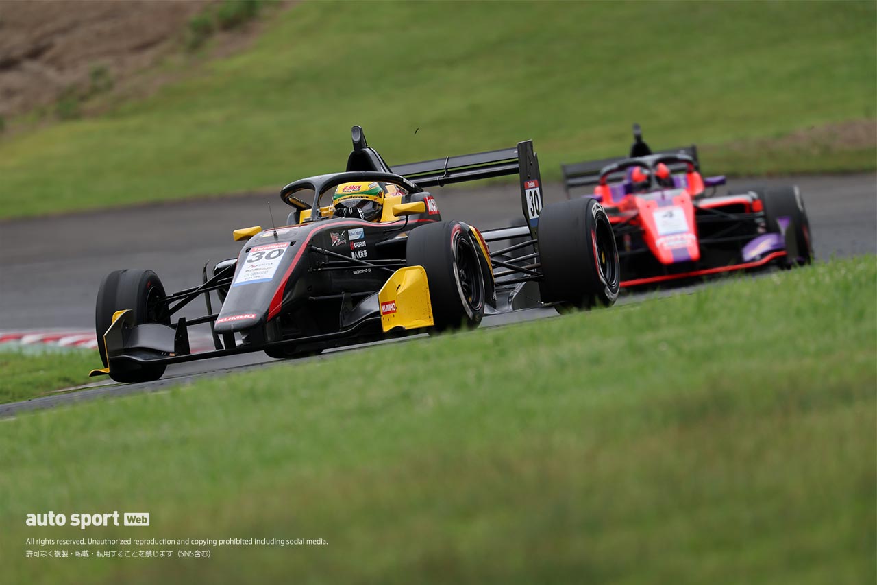 スーパーフォーミュラ・ライツ第13戦SUGOは鈴木斗輝哉がポール・トゥ・ウインで初優勝を飾る