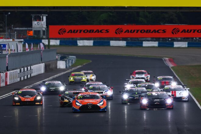 SROジャパンカップ第3ラウンド岡山のレース1はMax Racingのメルセデスが今季初勝利。ランキングのリードを広げる