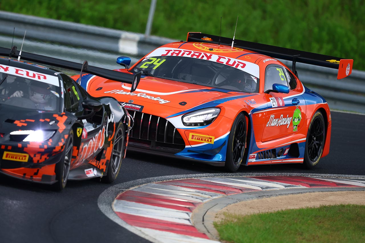 SROジャパンカップ第3ラウンド岡山のレース1はMax Racingのメルセデスが今季初勝利。ランキングのリードを広げる