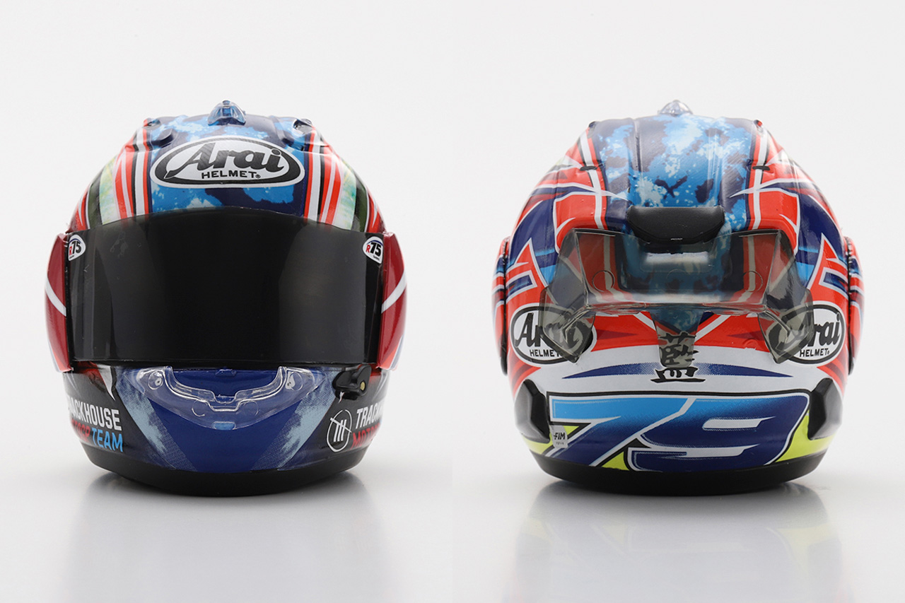 小椋藍 2026年 MotoGP ヘルメット by スパーク 1/5スケール
