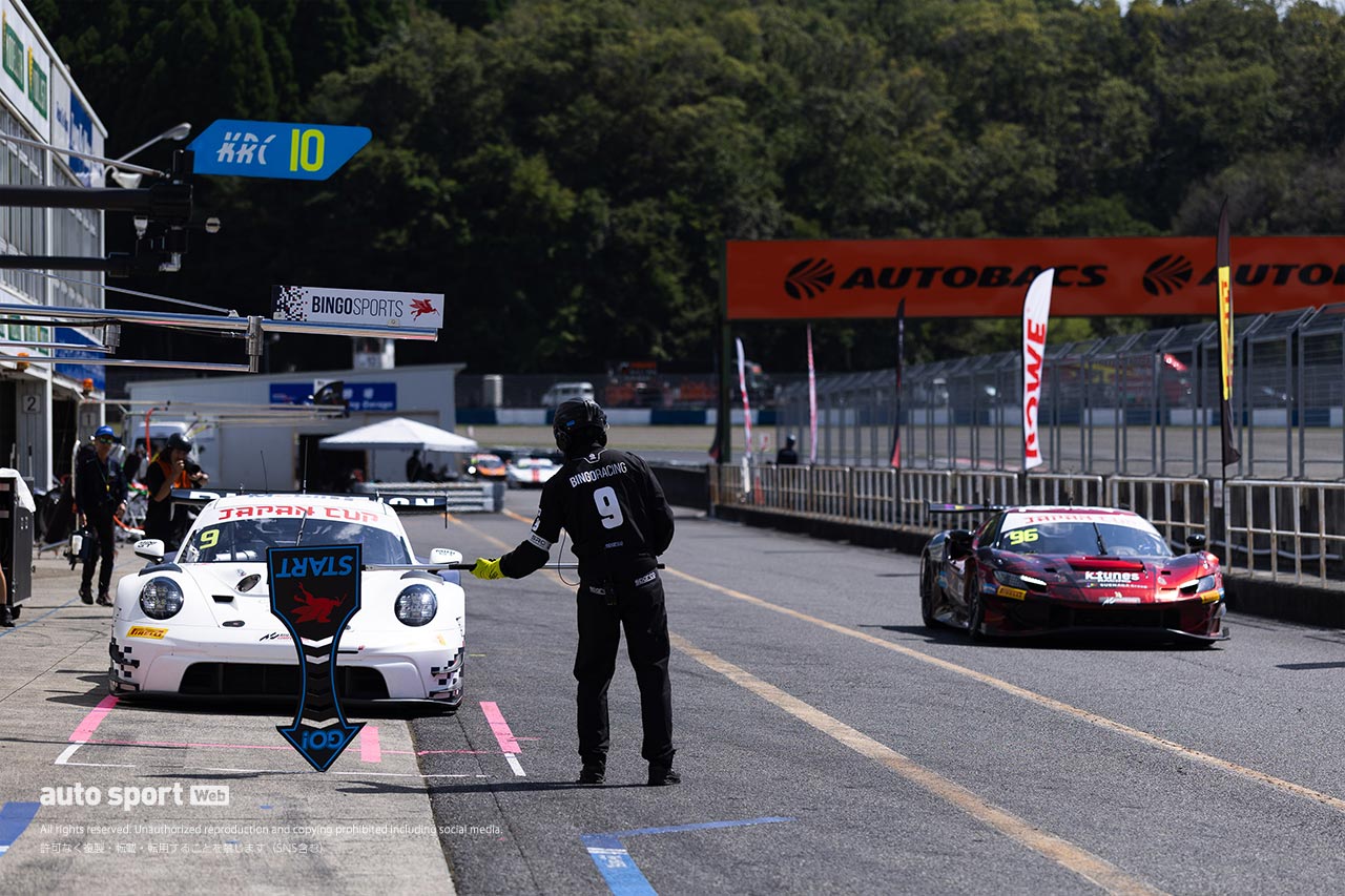 SROジャパンカップ第3ラウンド岡山のレース2は緊迫のバトルを制しK-tunes Racingの96号車が嬉しい地元優勝を飾る