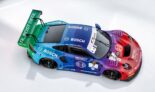 レインボーカラーのポルシェ911 GT3 Rが鈴鹿1000km参戦へ。アブソリュート・レーシングがボッシュとコラボ