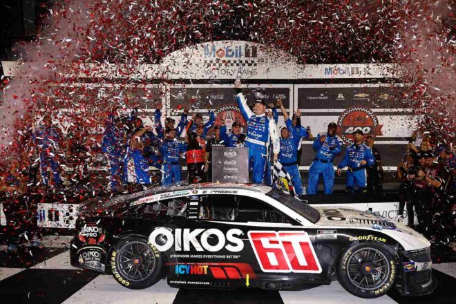 ライアン・プリースがプレーオフ進出権を奪取。レギュラー最終戦で逆転のカップ初優勝／NASCAR第26戦
