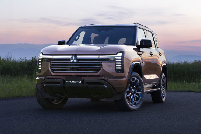 ミツビシ、新型『パジェロ』を世界初公開。新世代フラッグシップとして走り、快適性、上質さを全方位で大幅進化
