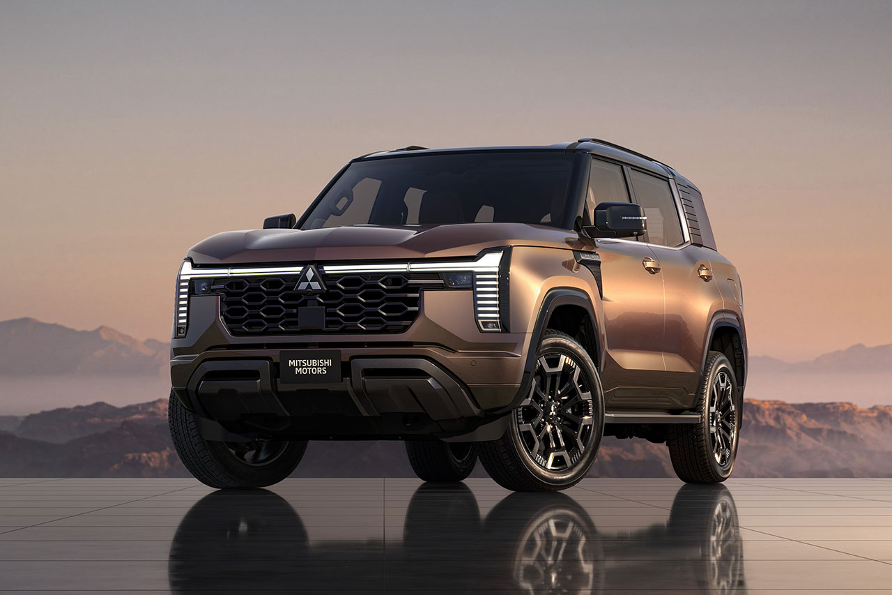 ミツビシ、新型『パジェロ』を世界初公開。新世代フラッグシップとして走り、快適性、上質さを全方位で大幅進化