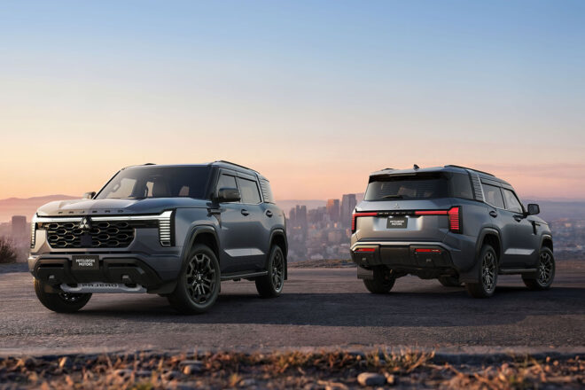 ミツビシ、新型『パジェロ』を世界初公開。新世代フラッグシップとして走り、快適性、上質さを全方位で大幅進化