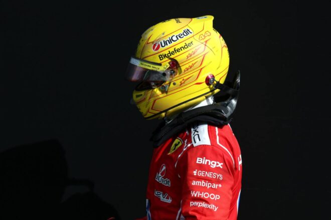 2026年F1第12戦オランダGP　ルイス・ハミルトン（フェラーリ）