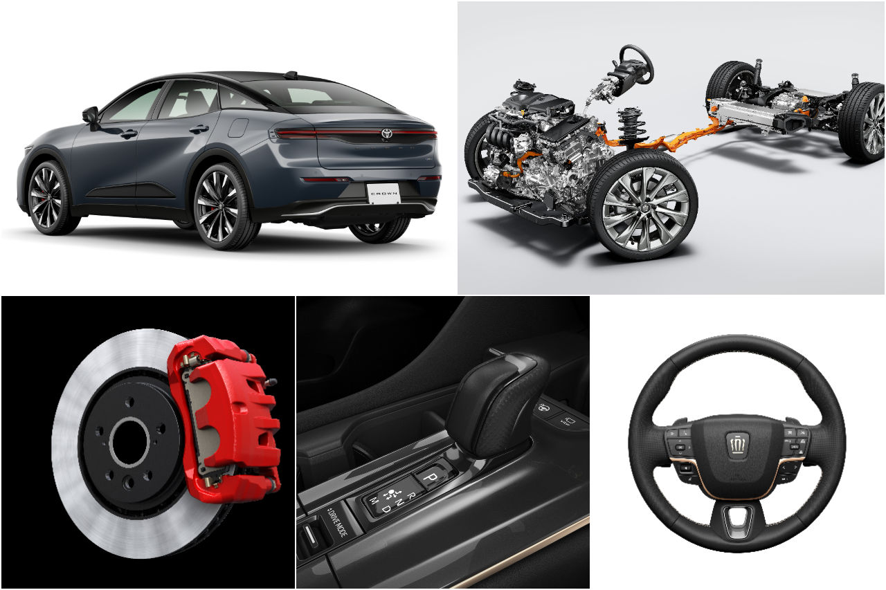 トヨタ・クラウンが一部改良。第5世代ハイブリッド導入、セダンとスポーツには新グレード登場
