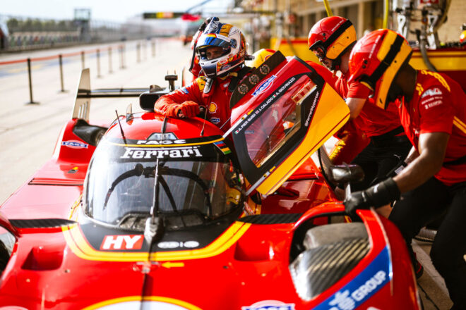 フェラーリがCOTAでワン・ツー発進。一方、トヨタを追うBMW勢は苦しいスタートに【WEC第5戦FP1レポート】