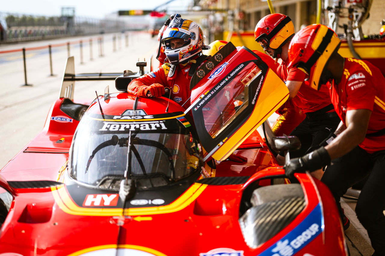 フェラーリがCOTAでワン・ツー発進。一方、トヨタを追うBMW勢は苦しいスタートに【WEC第5戦FP1レポート】