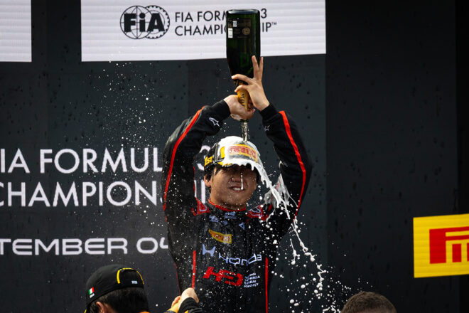 FIA F3初優勝を飾った加藤大翔（ARTグランプリ／HFDP）
