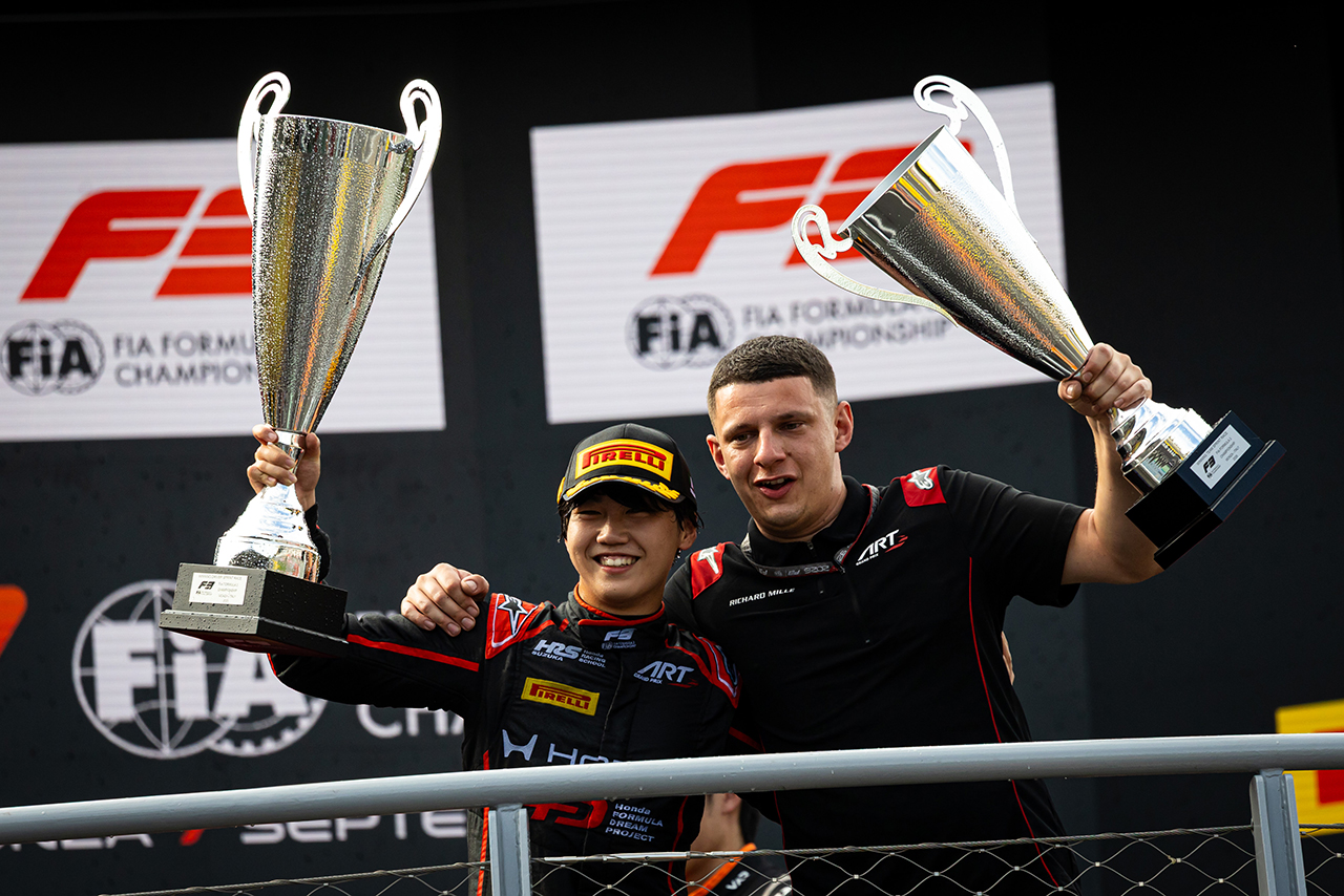 FIA F3初優勝を飾った加藤大翔（ARTグランプリ／HFDP）