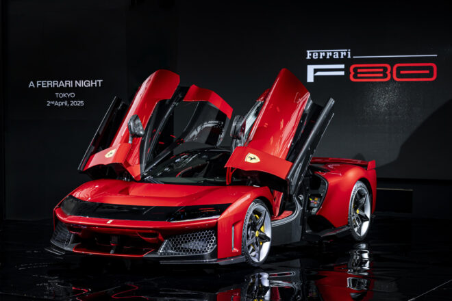 F80、499Pなど至極の“跳ね馬”が六本木に集結する『フェラーリ・フェスティバル東京2026』の開催決定。話題のEVルーチェも披露