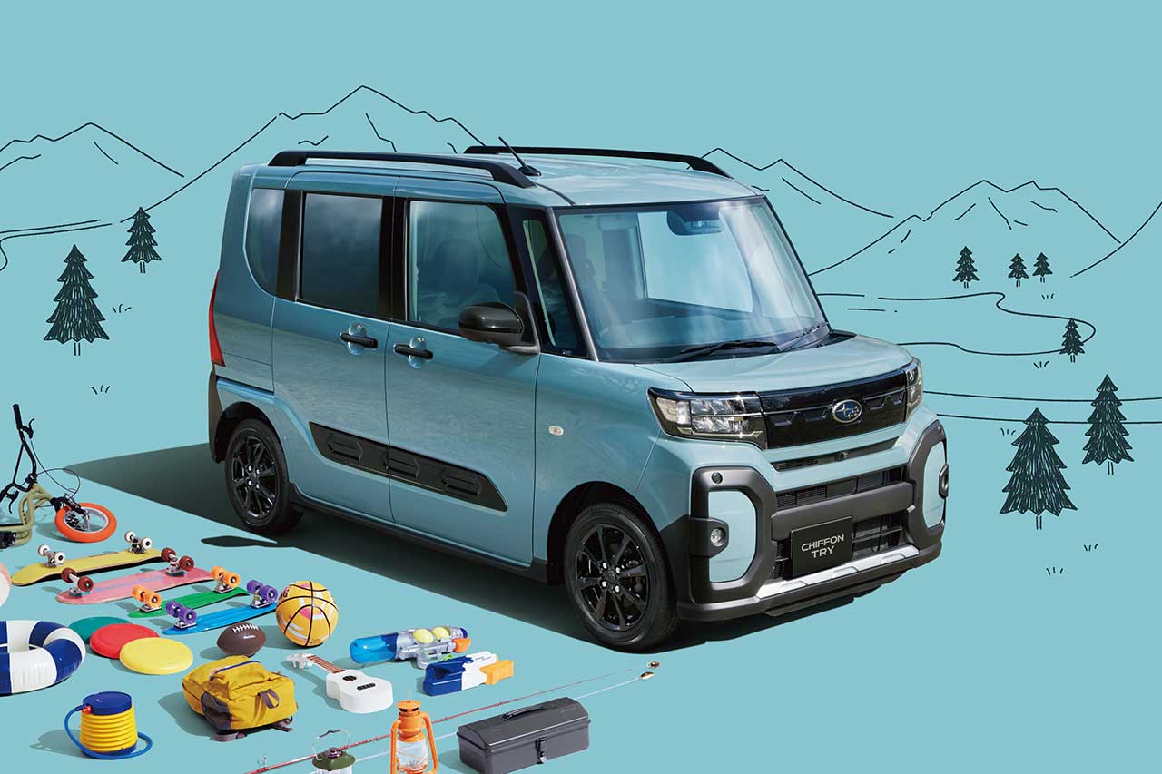 スバル『ジャスティ』『シフォン』『プレオ プラス』の改良モデル発表。運転支援や内外装などを進化