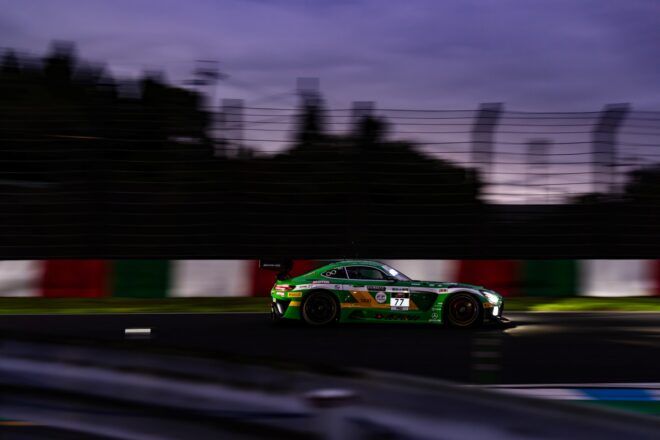 77号車メルセデスAMG GT3エボ（メルセデスAMG・チーム・クラフト・バンブー・レーシング）