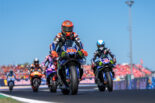 クアルタラロ、好ペース発揮もバトル中に転倒「コーナーで攻めすぎた」／第14戦サンマリノGP