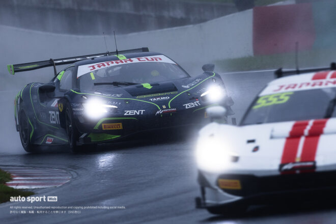 SROジャパンカップ鈴鹿レース2はHitotsuyama with CORNES RACINGがポール・トゥ・ウイン。逆転戴冠でシリーズ連覇