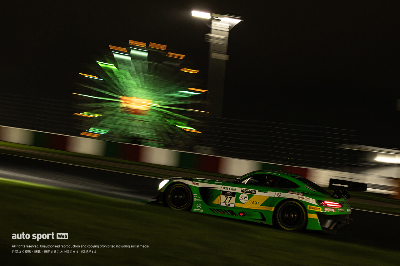 77号車メルセデスAMG GT3エボ（メルセデスAMG・チーム・クラフト・バンブー・レーシング）