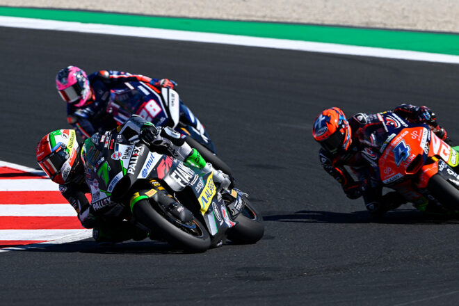 スタート直後に大波乱のレースをゴンザレスが制す【順位結果】2026MotoGP第14戦サンマリノGP Moto2 決勝