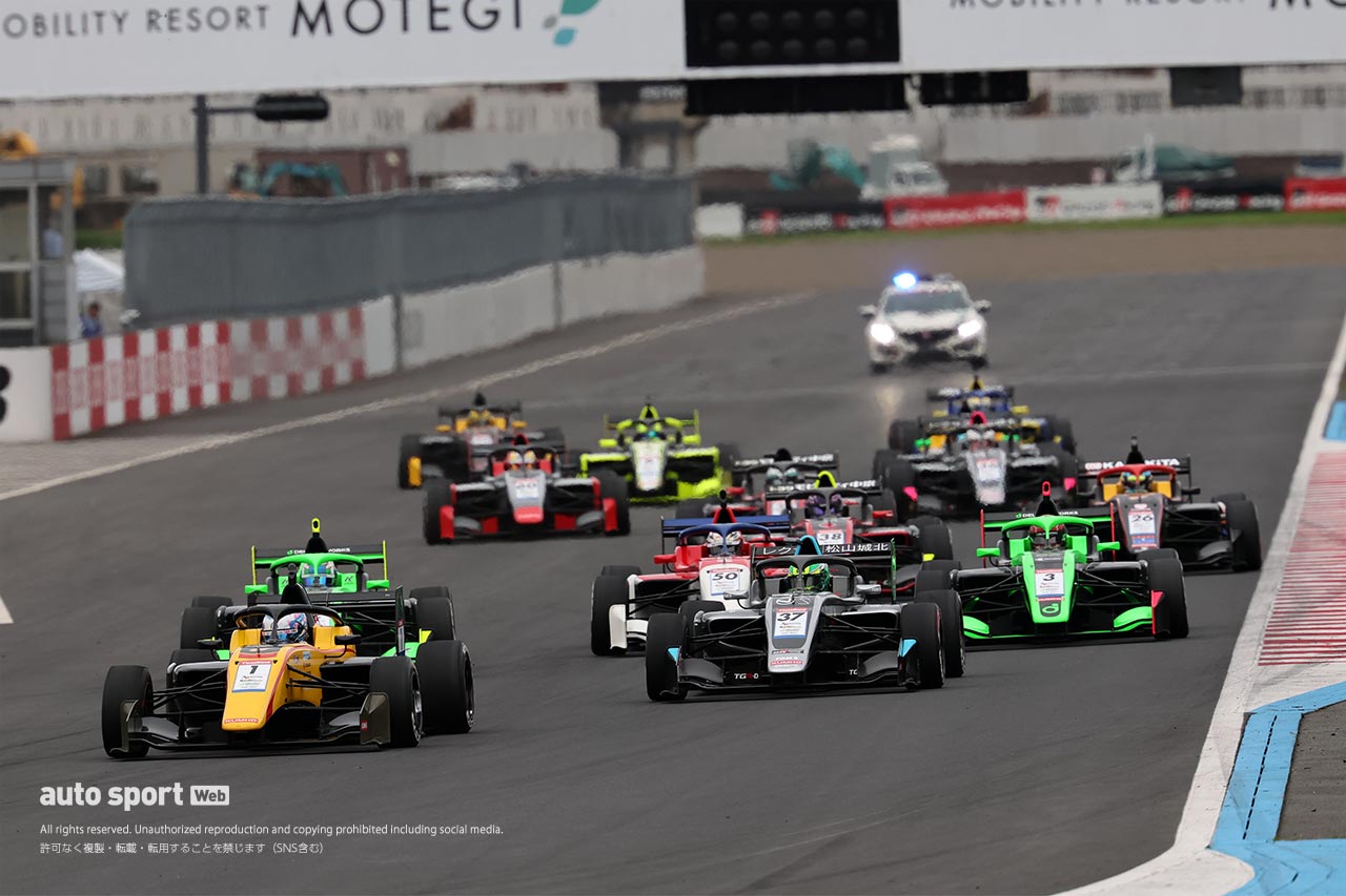 全日本スーパーフォーミュラ・ライツ選手権第18戦もてぎはエヴァン・ジルテールが3連勝。勝利でシーズンを終える