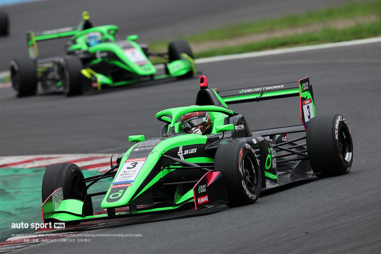 全日本スーパーフォーミュラ・ライツ選手権第18戦もてぎはエヴァン・ジルテールが3連勝。勝利でシーズンを終える