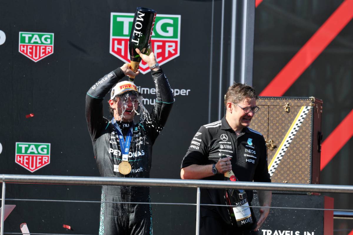 2026年F1第14戦スペインGP　表彰式