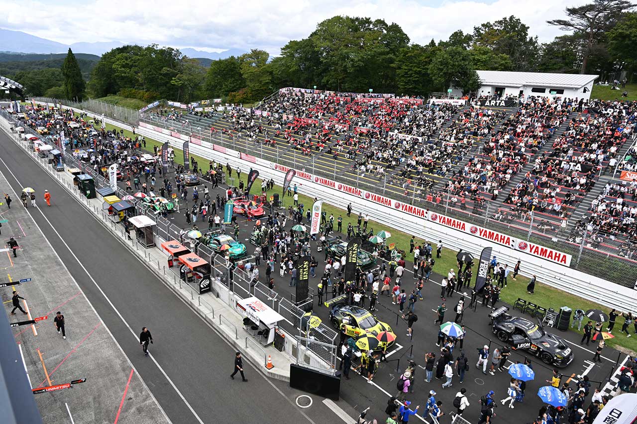 2025スーパーGT第6戦SUGO　スタート進行