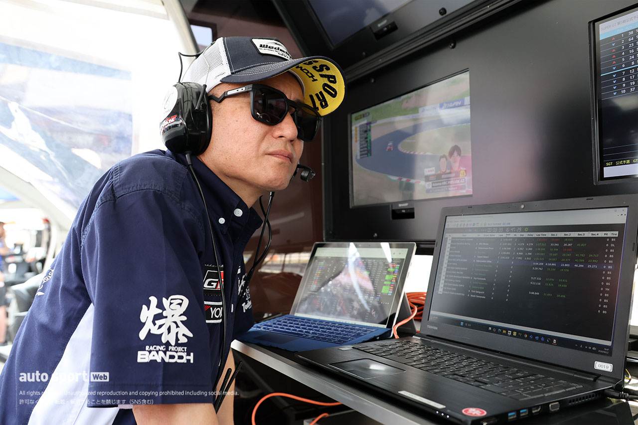 坂東正敬監督（TGR TEAM WedsSport BANDOH）