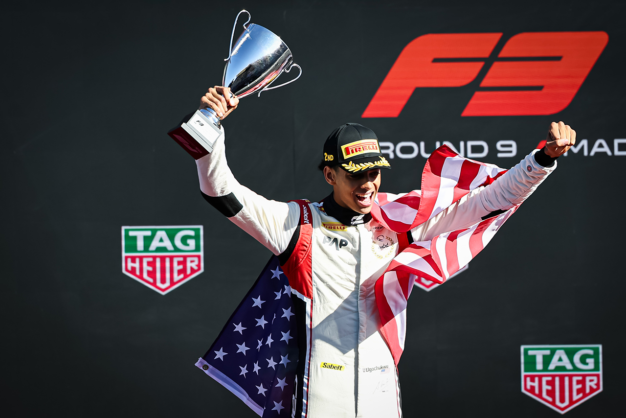 2026年FIA F3チャンピオンに輝いたウーゴ・ウゴチュクウ（カンポス・レーシング）