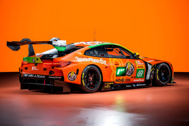 WEC富士でイェーガーマイスターカラーが復活。チームWRT、毎戦変わる69号車BMW M4 LMGT3の最新マシンカラーリングを公開