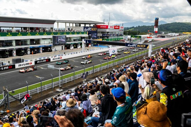 ル・マンの興奮を富士で体感。元F1王者ジャッキー・スチュワート登場にMIYAVI生演奏、フランス村も揃うイベント満載の3日間を楽しもう