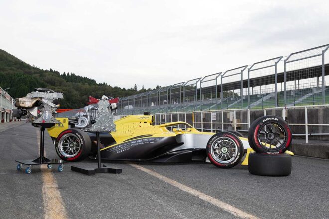 NEXT-FORMULA-PROJECTの実車確認走行が完了。名称を『JMIA-DOME F113』とし、WEC富士で初デモランへ