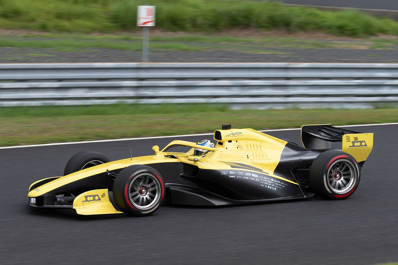 NEXT-FORMULA-PROJECTの実車確認走行が完了。名称を『JMIA-DOME F113』とし、WEC富士で初デモランへ