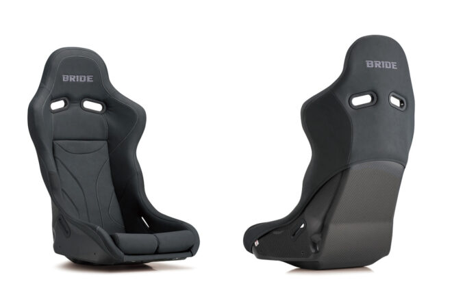 ブリッドから大柄でも“ゆったり座れるフルバケットシート”が登場。内寸を広げつつタイトな車両にも対応