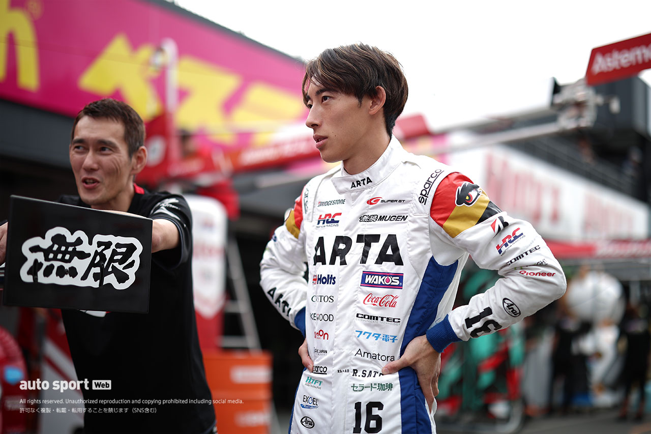 佐藤蓮（＃16 ARTA MUGEN HRC PRELUDE-GT）