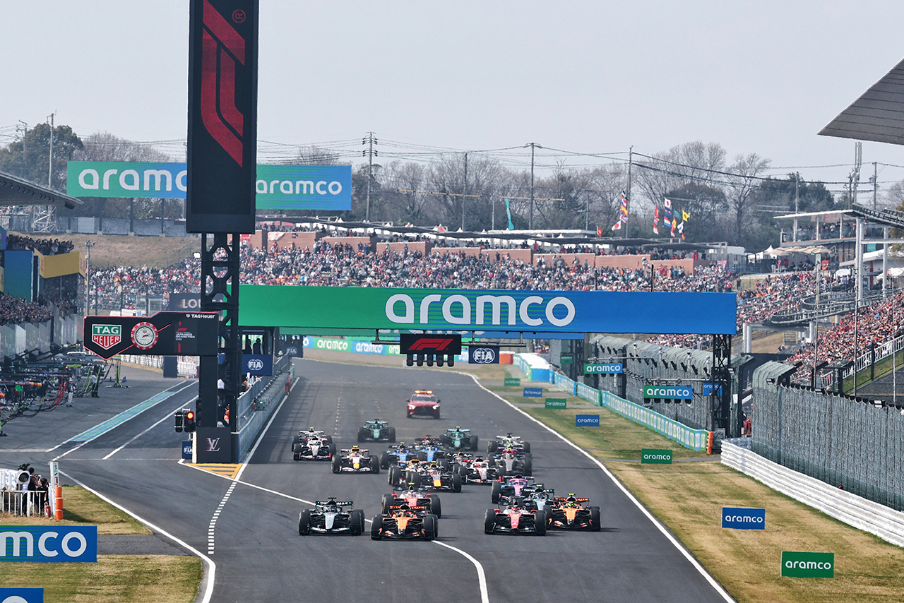 2026年F1第3戦日本GPのスタート