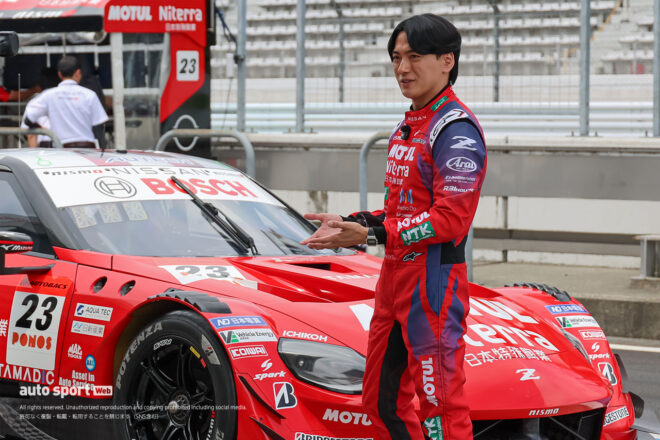 千代勝正（NISMO／23号車MOTUL Niterra Z）