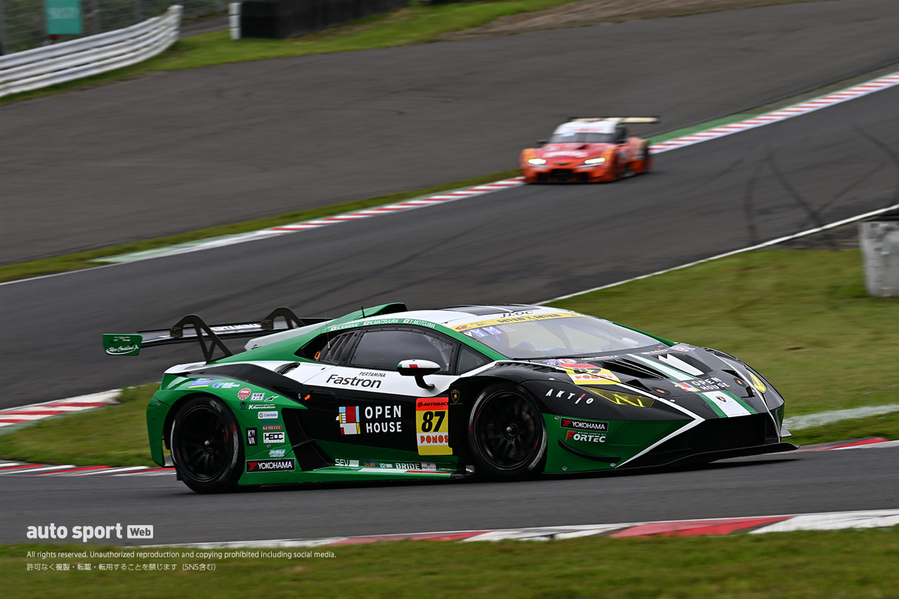 87号車OPEN HOUSE Lamborghini GT3