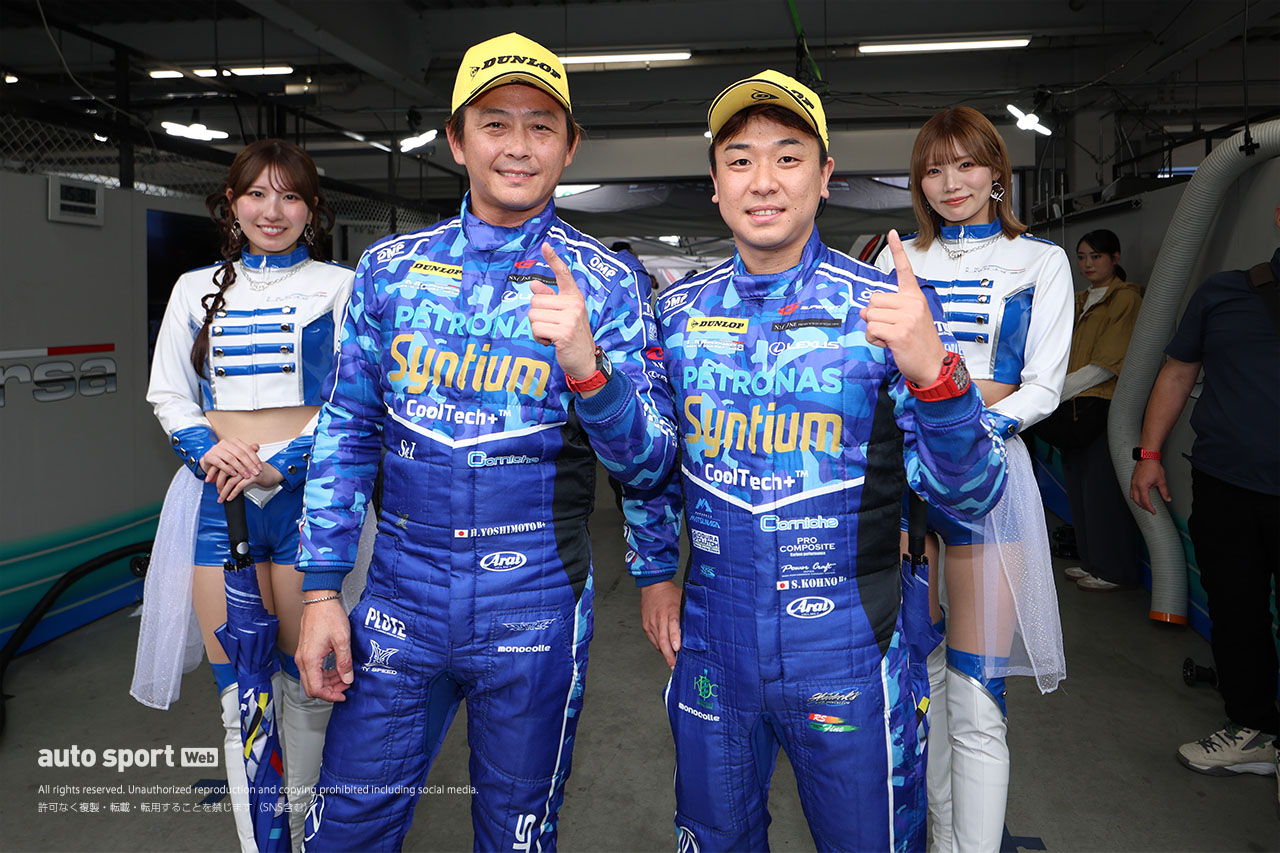 吉本大樹／河野駿佑組（Syntium LMcorsa LC500 GT）