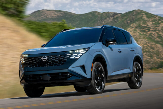 ニッサン、次期エクストレイルの米国版モデル『ローグ・ハイブリッド』を発表。日産自動車九州で生産