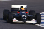 1993年F1第5戦スペインGPでJJレートがドライブするザウバーC12
