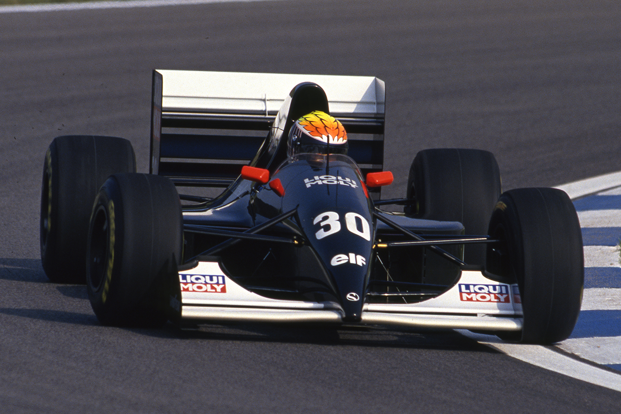 1993年F1第5戦スペインGPでJJレートがドライブするザウバーC12