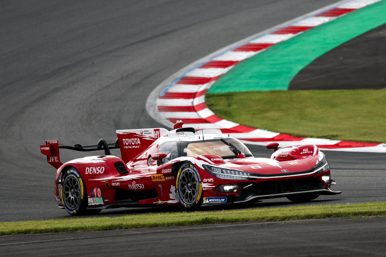 凱旋トヨタ、初日は8＆13番手。FP1トップタイムの平川亮「もう少しパフォーマンスを引き出したい」／WEC富士