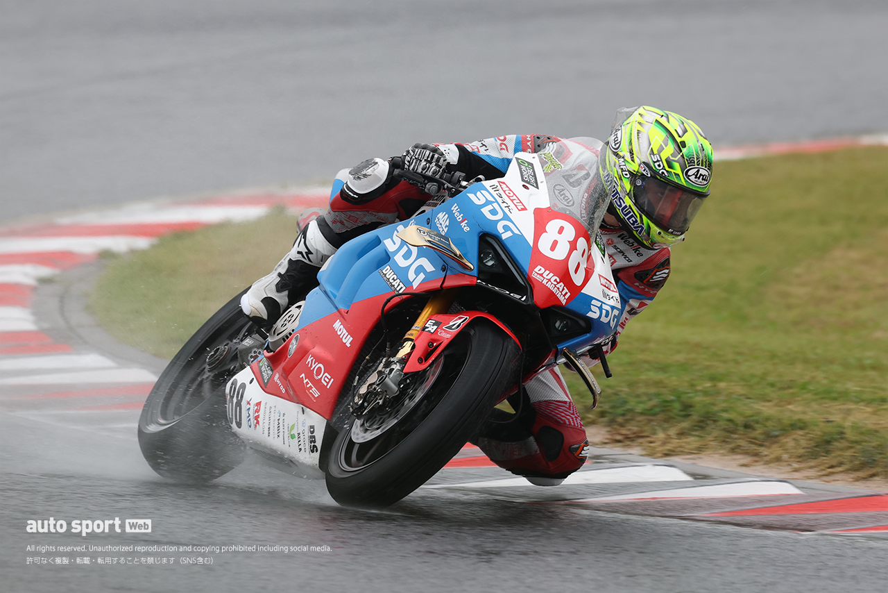 水野涼（SDG DUCATI Team KAGAYAMA）／2026全日本ロード第6戦岡山 JSB1000