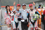 表彰台を獲得した國井勇輝と水野涼／2026全日本ロード第6戦岡山 JSB1000