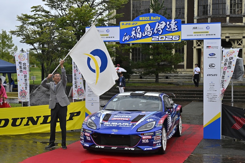 初日全SSベストの新井大輝が圧勝。ベテラン勢を退け8年ぶり開催の福島戦を制する／全日本ラリー第7戦