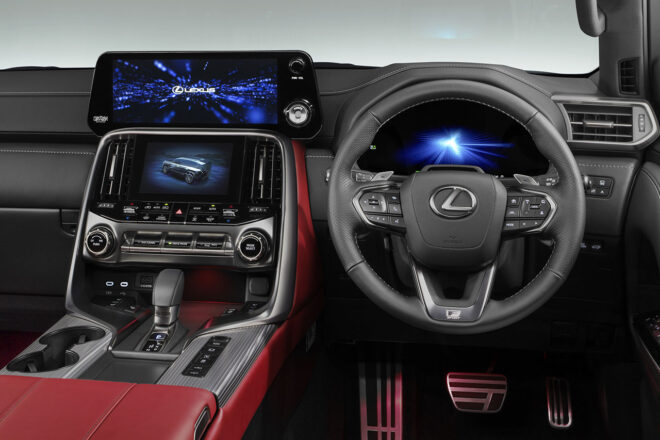 レクサス『LX』の一部改良で“F SPORT”が追加。専用内外装とチューニングで走る喜びを追求